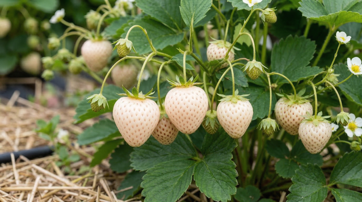 Truskawka Biała Ananasowa - obrazek 2